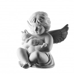 Rosenthal Angel with Cat Medium