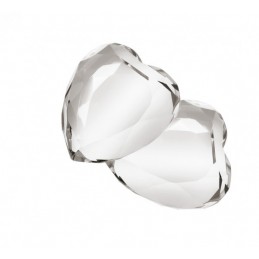 Rosenthal Crystal Gifts Heart Set 2 Pcs