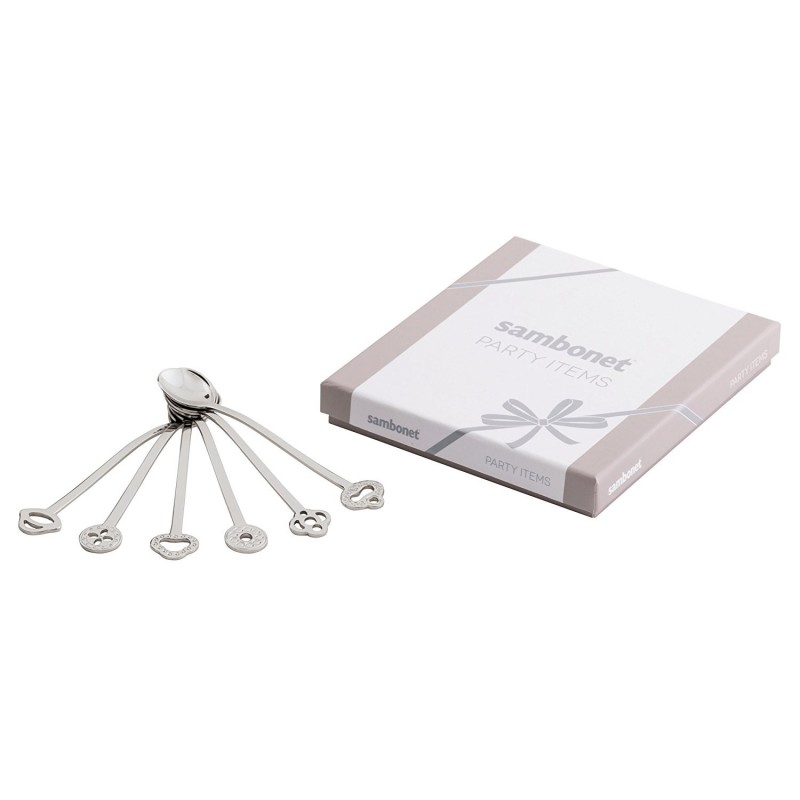 Sambonet Oriental Set 6 Party Spoons