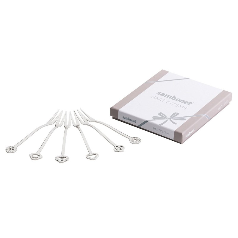 Sambonet Set 6 Forchettine Oriental