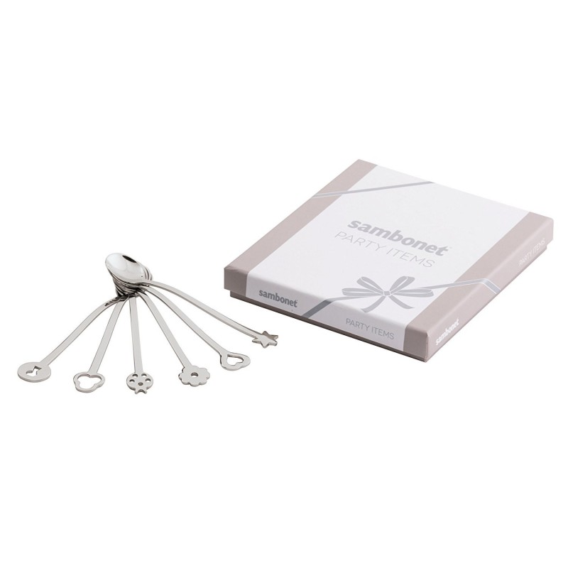Sambonet Portafortuna Set 6 Party Spoons