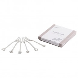 Sambonet Portafortuna Set 6 Party Forks
