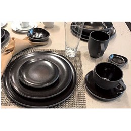 Rosenthal Junto Dinnerware Set 18 Pcs Slate Grey Gres