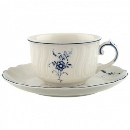 Villeroy & Boch Vieux Luxembourg Set 6 Tazze Tè con Piattino