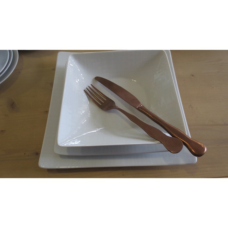 Rosenthal Mesh Servizio Piatti Quadrato 18 Pz