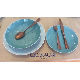 Rosenthal Mesh Aqua Servizio Piatti 18 Pz