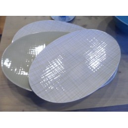 Rosenthal Mesh Set 3 Piatti Ovali Assortiti