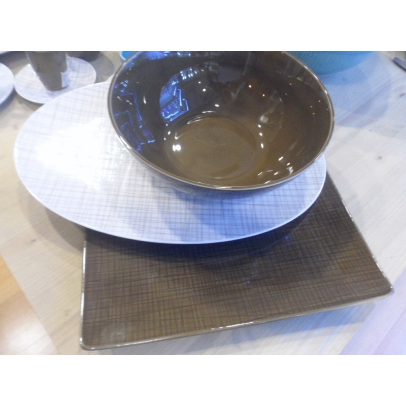 Rosenthal Mesh Walnut Set 3 Accessori Tavola