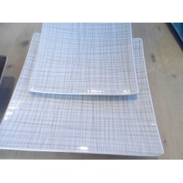 Rosenthal Mesh Cream Square Dishes Dinnerware 18 Pcs