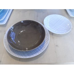 Rosenthal Mesh Walnut Servizio Piatti 12 Pz