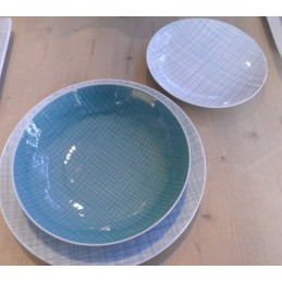 Rosenthal Mesh Aqua Servizio Piatti 12 Pz
