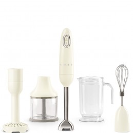 Smeg Hand Blender Cream with Accessories HBF02CREU