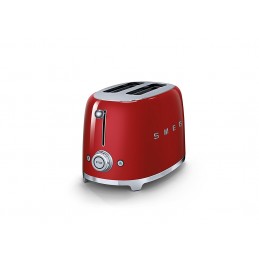 Smeg 2 Slice Toaster Red TTSF01RDEU
