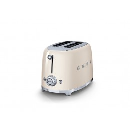 Smeg 2 Slice Toaster Cream TSF01CREU