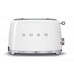 Smeg 2 Slice Toaster White TSF02WHEU