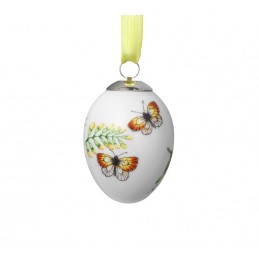 Royal Copenhagen Uovo  di Pasqua Yellow Butterflies 1024782