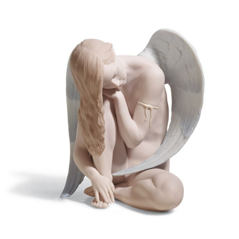 Lladrò Wonderful Angel Figurine 01018236