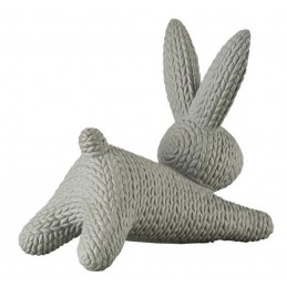 Rosenthal Coniglio Medio Sdraiato Grigio 69094-321388-90049