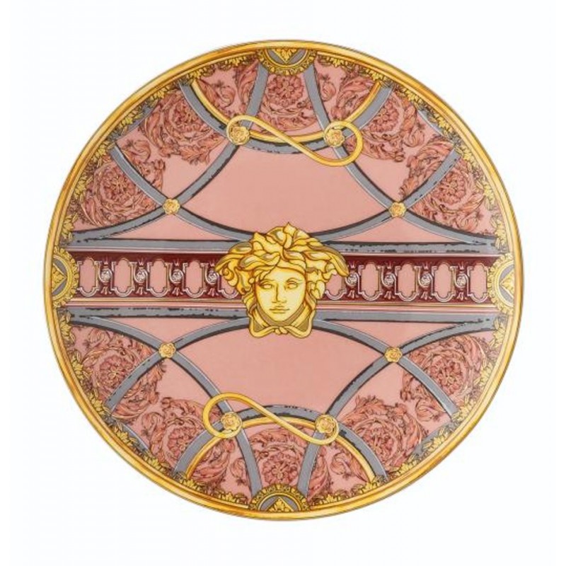 Versace La Scala del Palazzo-Pink Plate 17 cm