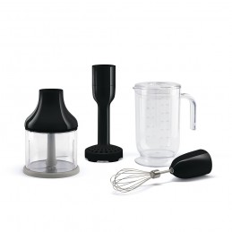 Smeg Hand Blender Black with Accessories