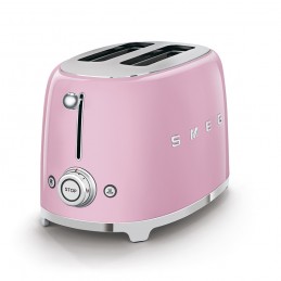 Smeg Tostapane 2 Fette Rosa