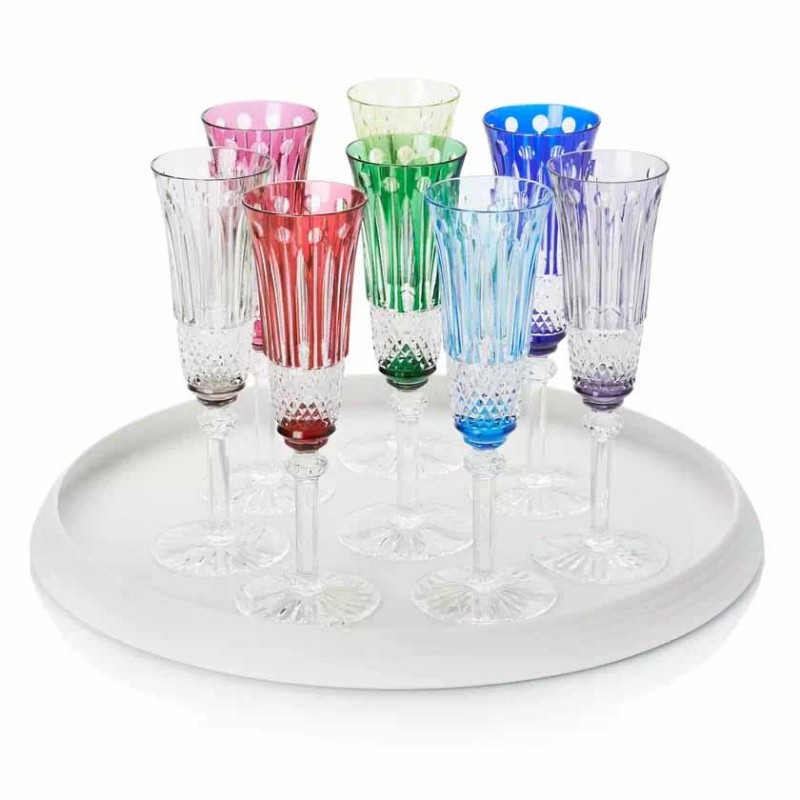Saint Louis Tommy Set 6 Flute Colori Assortiti