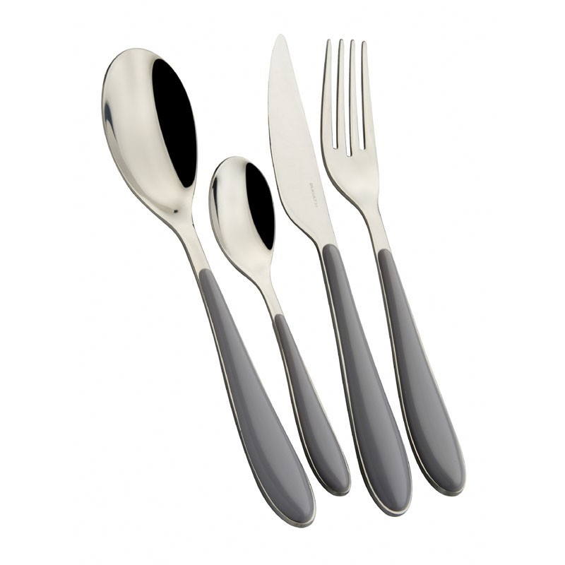 Bugatti Cutlery Gioia 24 Pcs Ash Grey
