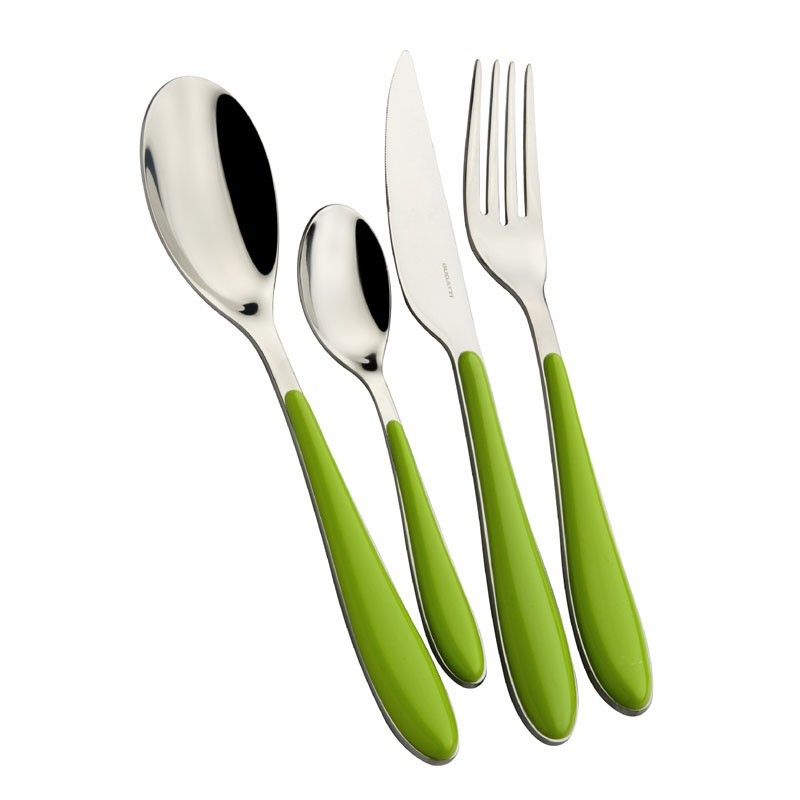 Bugatti Cutlery Gioia 24 Pcs Apple Green