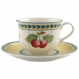 Villeroy & Boch French Garden Fleurence Set 6 Tazze Colazione con Piattino