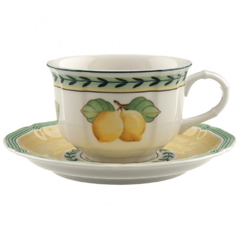 Villeroy & Boch French Garden Fleurence Set 6 Tazze Tè con Piattino