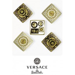 Versace Tribute Baroque Bowl 12 cm Square Flat