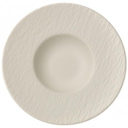 Villeroy & Boch Manufacture Rock Blanc Pasta Plate 29 cm