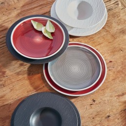 Villeroy & Boch Manufacture Rock Black Pasta Plate 29 cm