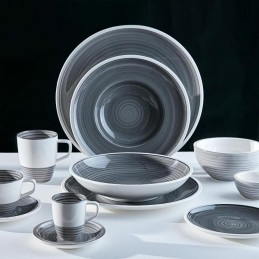 Villeroy & Boch Manufacture Gris Dinner Set 18 Pcs