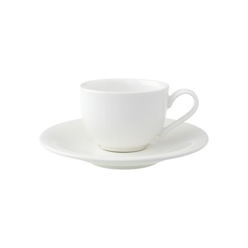 Villeroy & Boch New Cottage Basic Set 6 Espresso Cups with Saucers