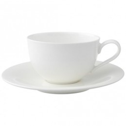 Villeroy & Boch New Cottage Basic Set 2 Brekfast Cups with Saucers