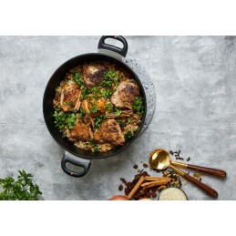 Swiss Diamond Induction Brasier 28 cm with Lid SD 6928DI