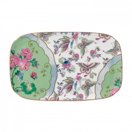 Wedgwood Butterfly Bloom Sandwich Tray Blue Peony