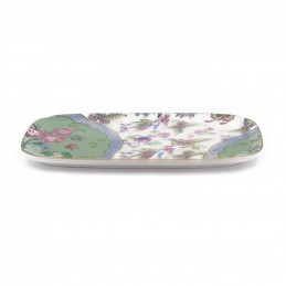 Wedgwood Butterfly Bloom Sandwich Tray Blue Peony