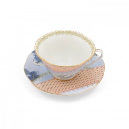 Wedgwood Butterfly Bloom Teacup and Saucer Blue