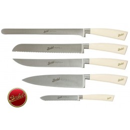 Berkel Set 5 Coltelli Chef Elegance Crema