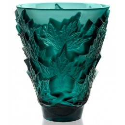 Lalique Vaso Piccolo Champs-Elysee Cristallo Verde Ref. 10598600