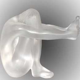 Lalique Nude Temptation Sculpture Clear Crystal Ref. 1193000