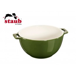 Staub Ceramic Round Bowl 18 cm Green Basil 40510-802-0