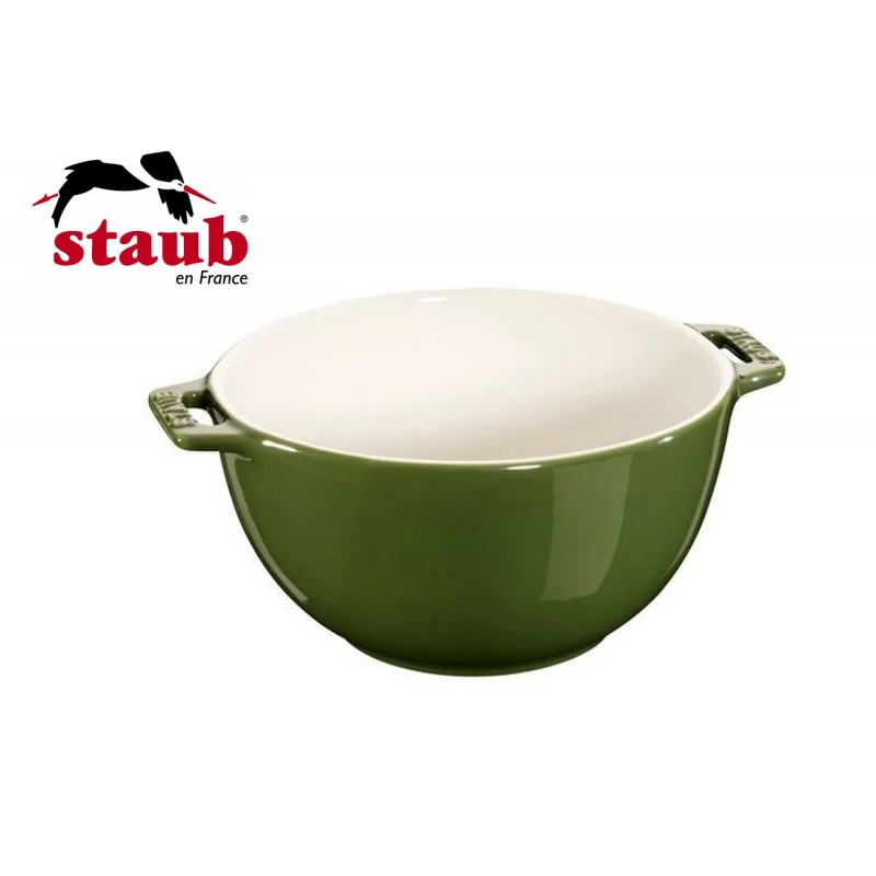 Staub Ciotola Servizio Rotonda Ceramica 18 cm Basilico 40510-802-0