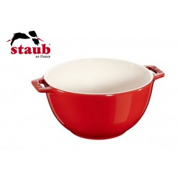 Staub Ciotola Servizio Rotonda Ceramica 25 cm Basilico 40510-799-0
