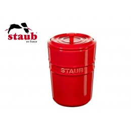 Staub Ceramic Storage Container 14 cm Cherry 40509-033-0