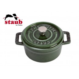 Staub Mini Cocotte Tonda Ceramica 10 cm Verde 40510-787-0