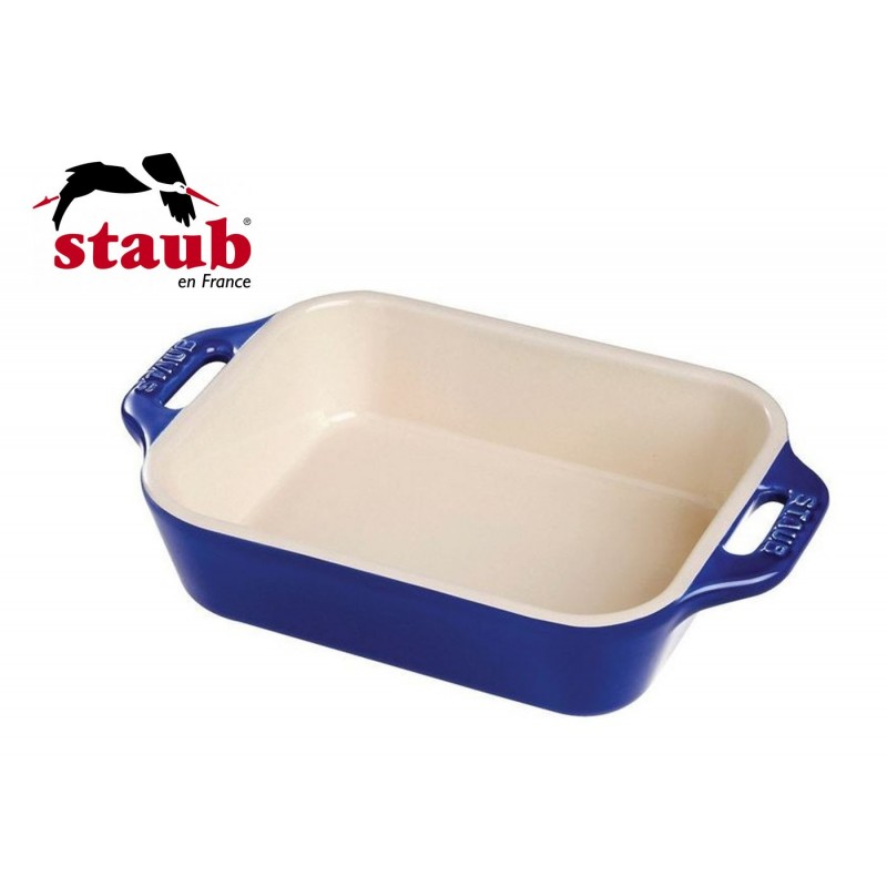 Staub Ceramic Rectangular Baking Dish 27x20 cm Deep Blu 40510-810-0