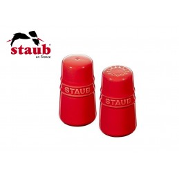 Staub Ceramic Salt and Pepper Shaker Cherry 40511-808-0